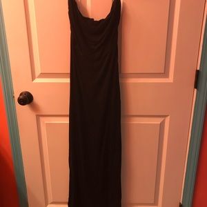 Strapless long dress